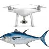 dji phantom fishing drones