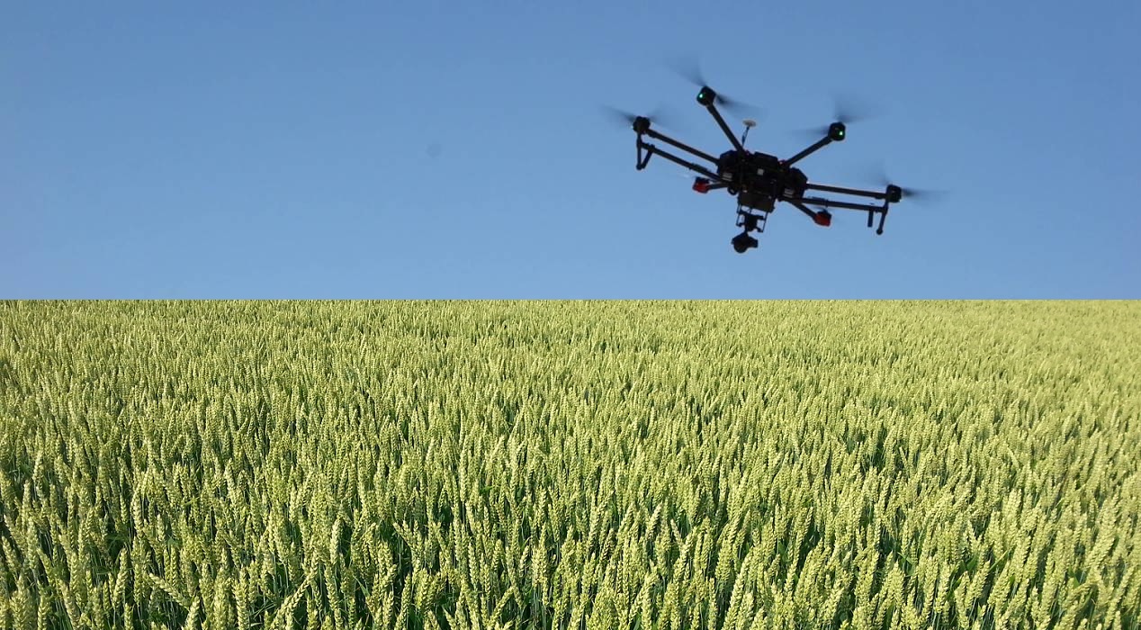 Drones Increase yields by Collecting Valuable Data