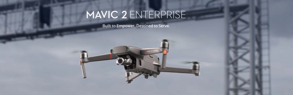 DJI Mavic 2 Enterprise in flight